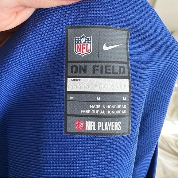 NFL on Field Beckman Jr. Blue and White Jersey #13 - Picture 8 of 9